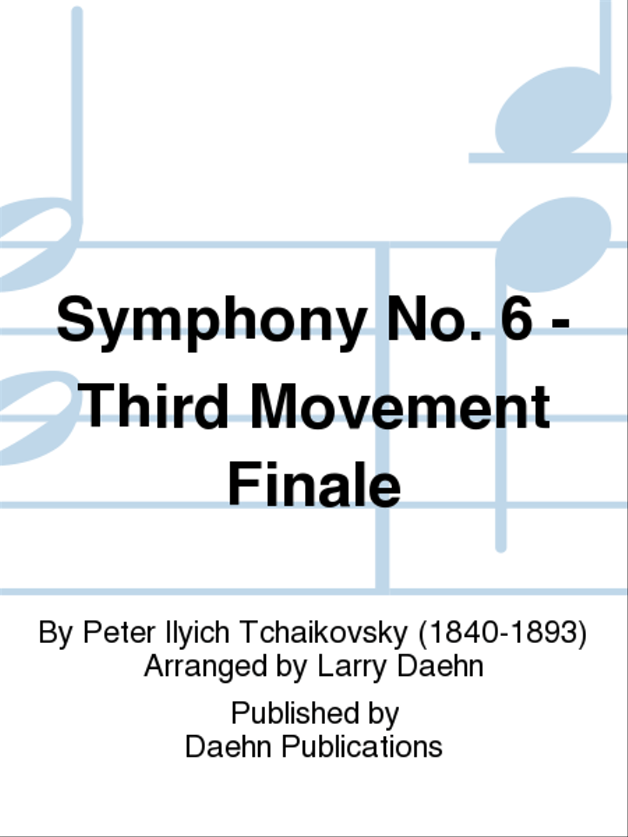 Symphony No. 6 - Third Movement Finale Concert Band scores gallery preview page 1