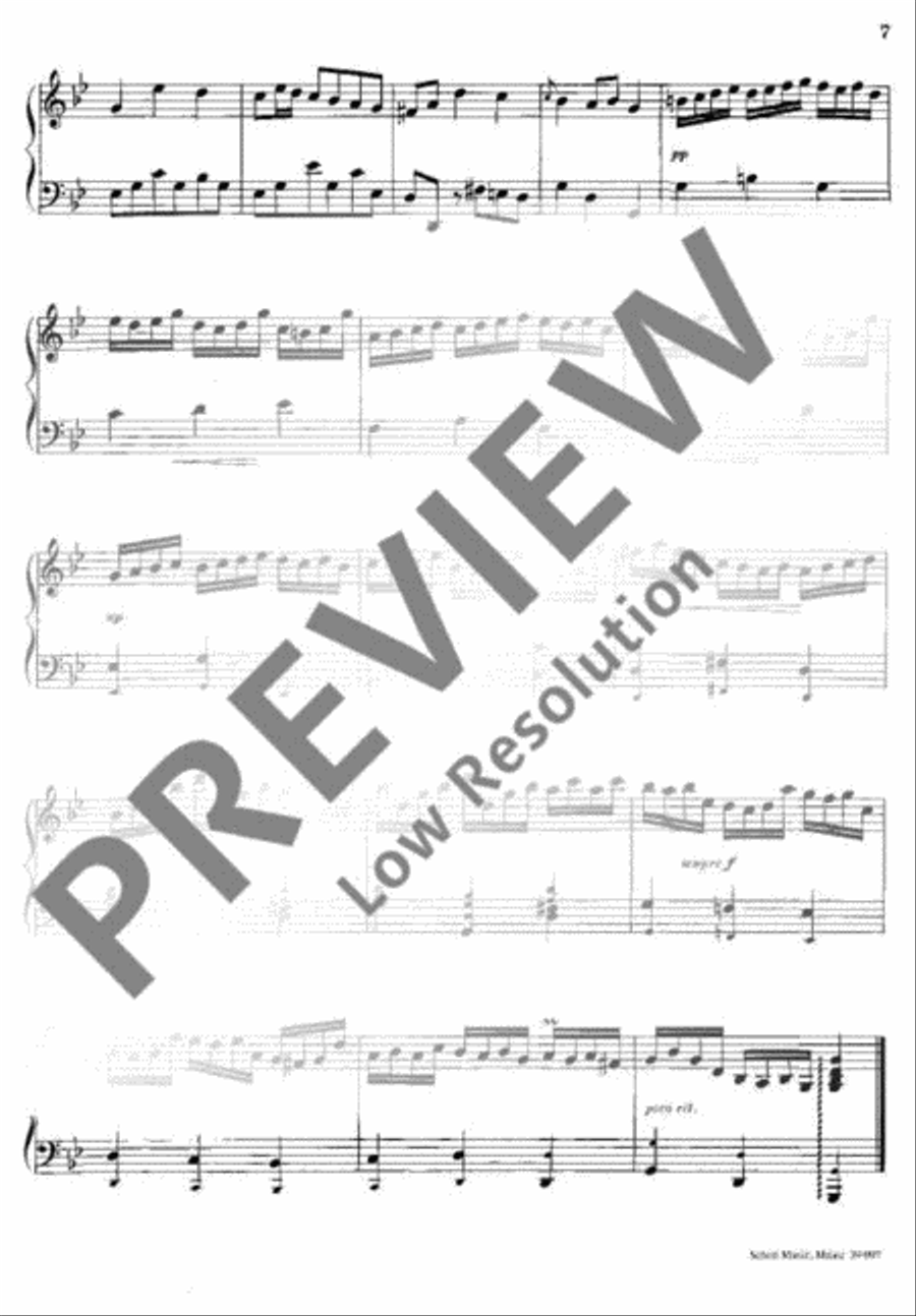 Theme and Variations Harp scores gallery preview page 8