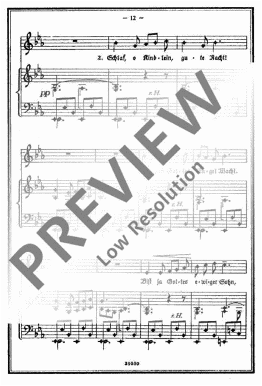 4 Gesänge Voice Solo scores gallery preview page 13