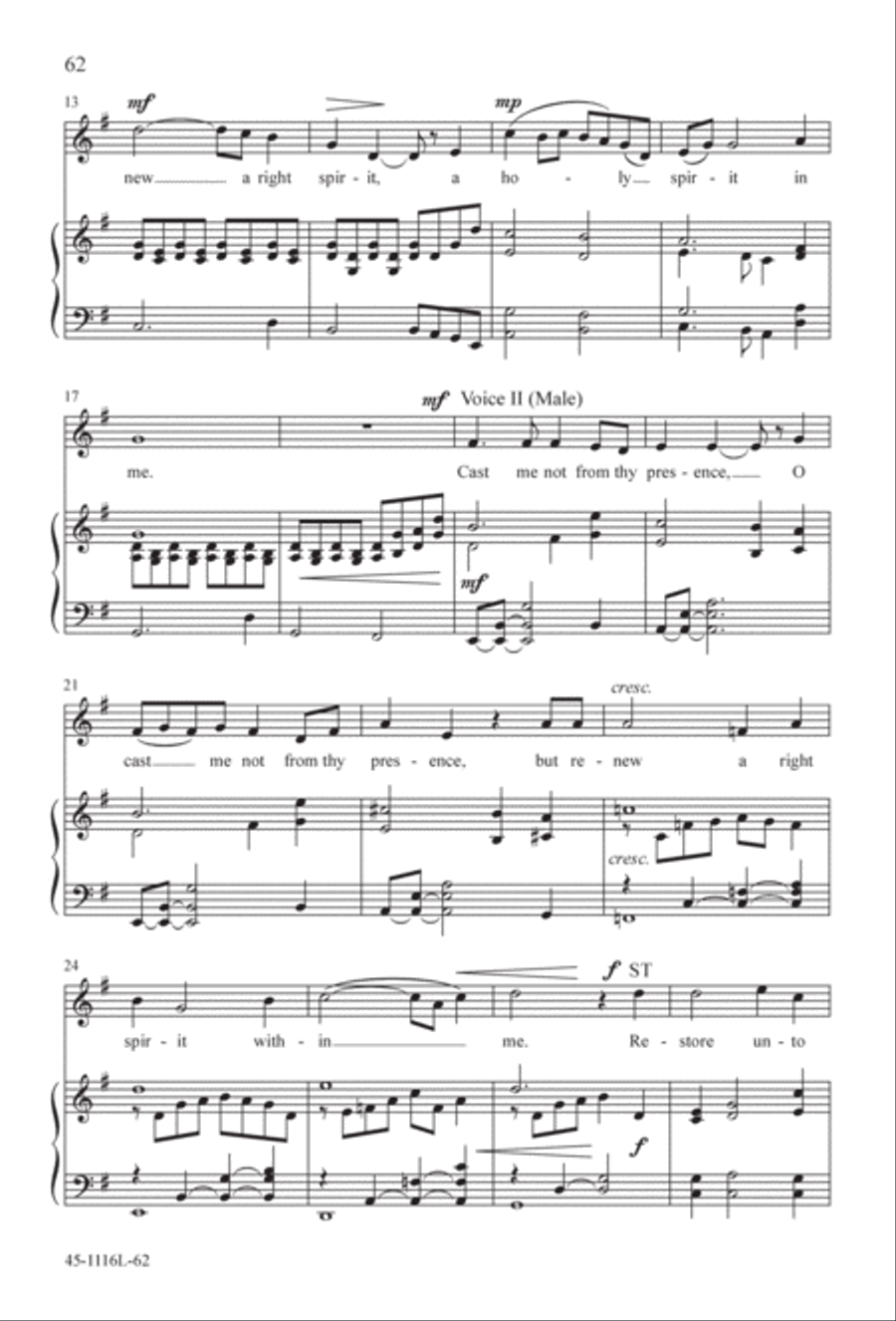 12 Anthems for about 12 Singers 3-Part scores gallery preview page 62