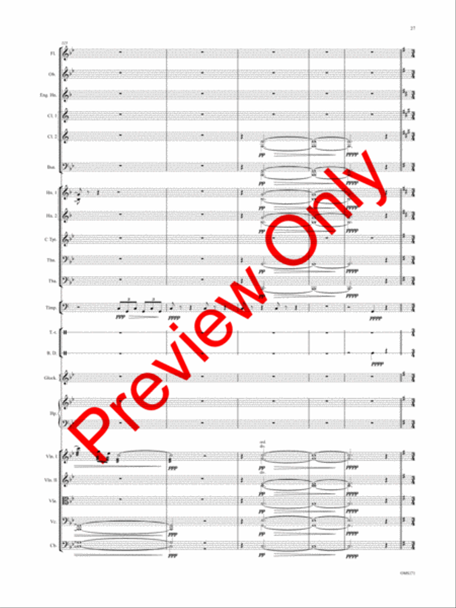 Anishinaabeg Rhapsody Orchestra scores gallery preview page 30