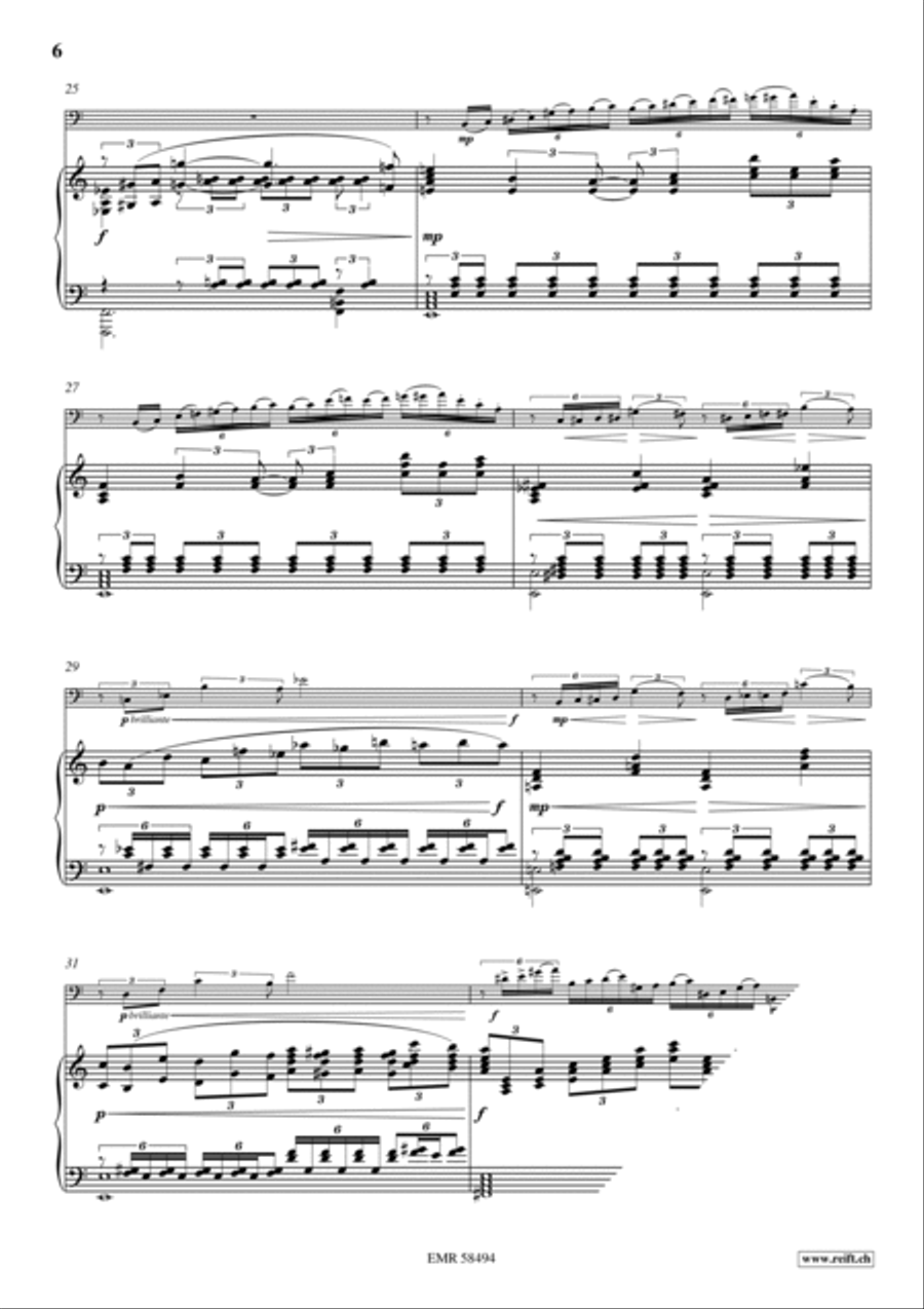 Poeme No. 2 Poeme No. 2 Piano Accompaniment scores gallery preview page 7