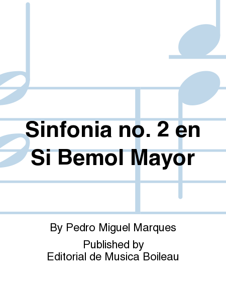 Sinfonia no. 2 en Si Bemol Mayor