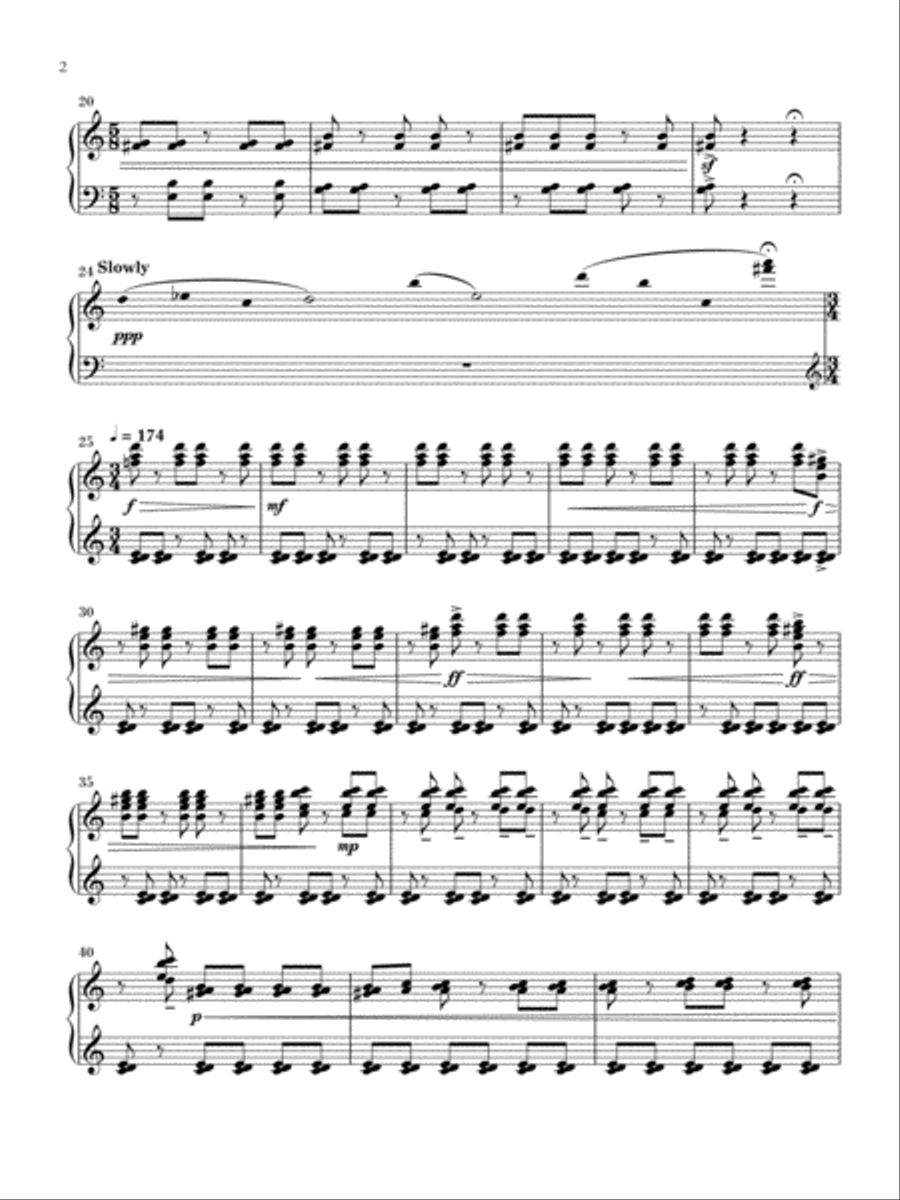 You Can't Get There From Here Piano scores gallery preview page 2