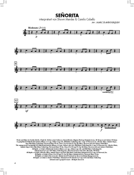 BläserKlasse Chart-Hits - Trompete in B