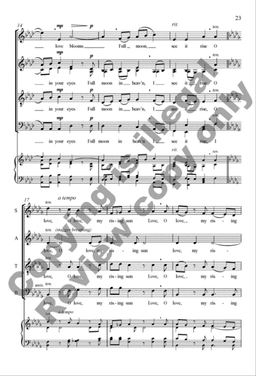 Due South (Complete Collection) 4-Part scores gallery preview page 23