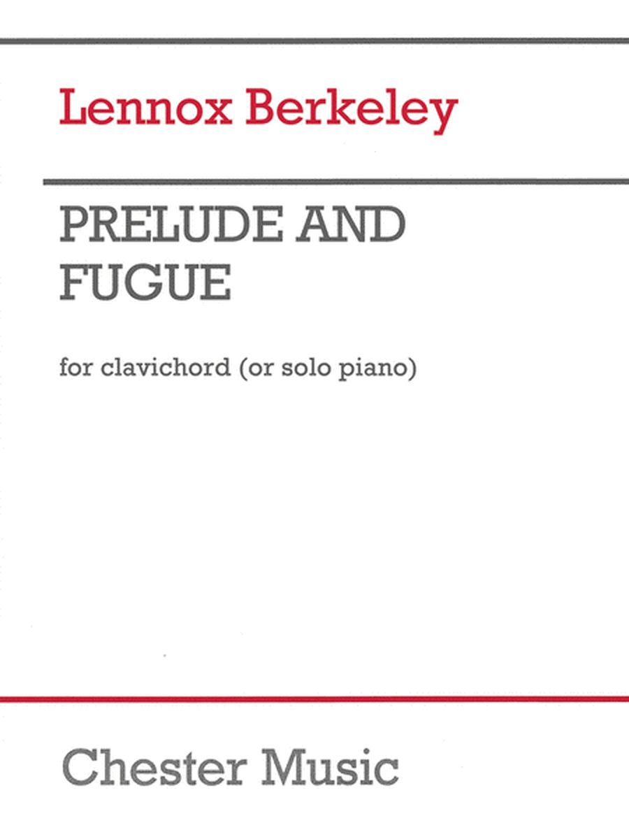 Prelude and Fugue for Clavichord, Op. 55, No. 3
