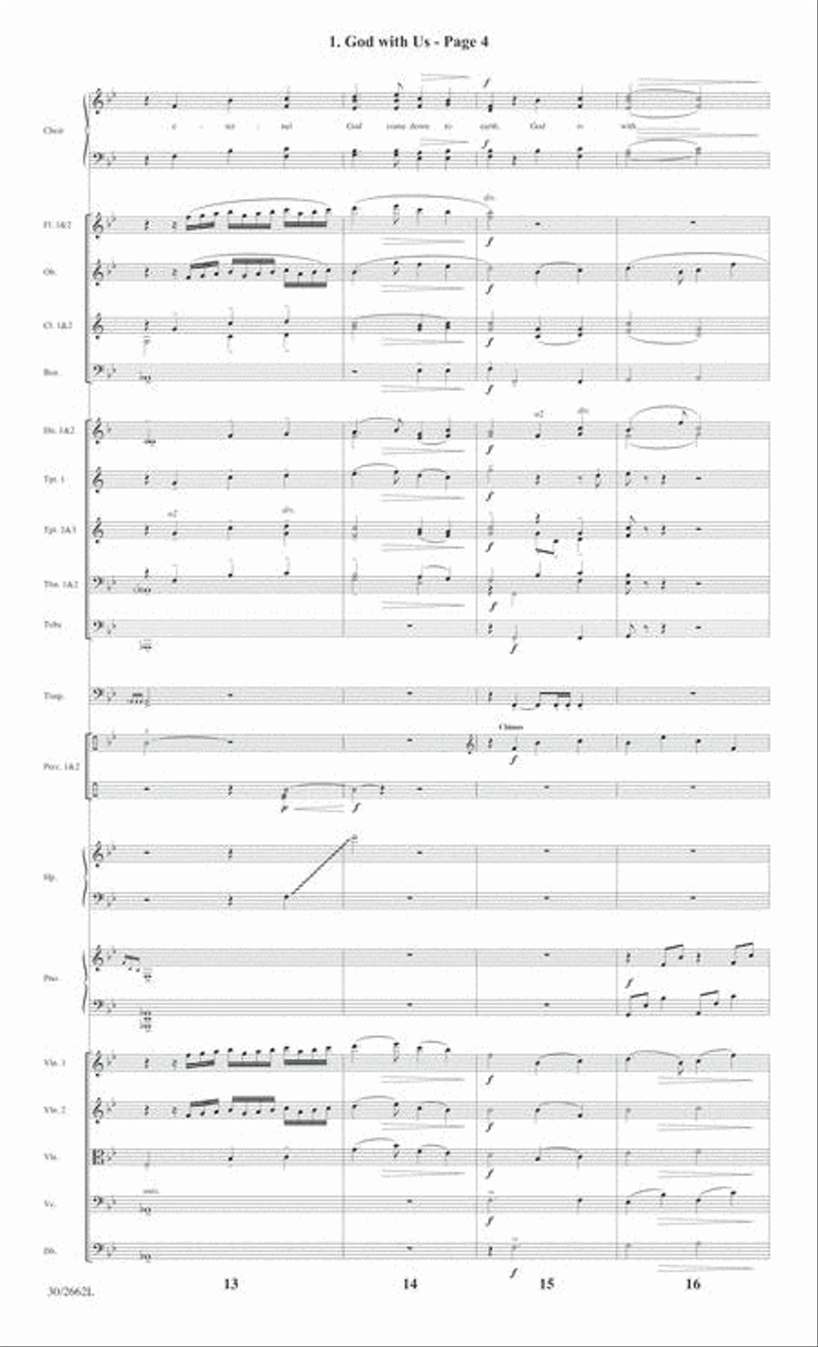 Who Do You Say That I Am? - Orchestral Score and Parts Choir scores gallery preview page 5