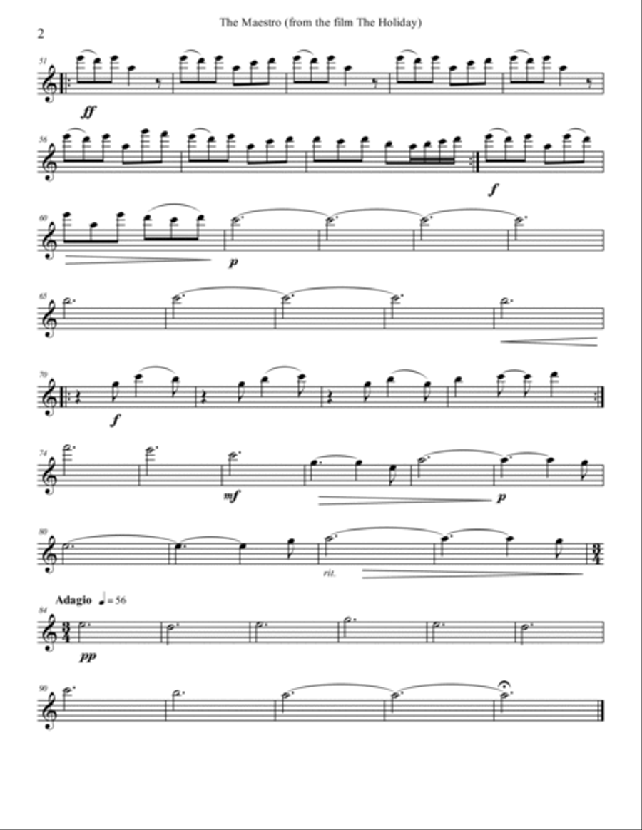 Maestro String Quartet scores gallery preview page 2