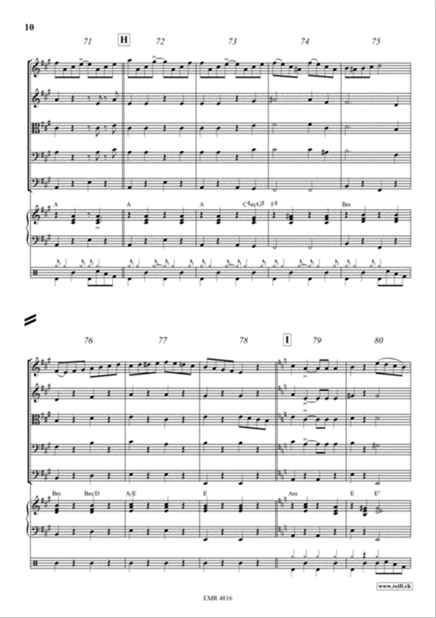 Tico Tico String Orchestra scores gallery preview page 10