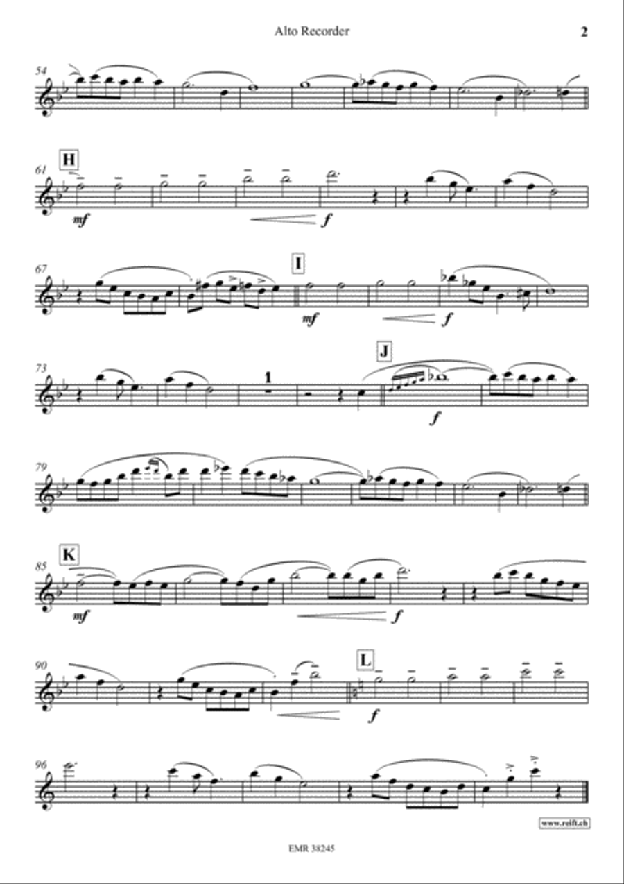 Liza Alto Recorder scores gallery preview page 3