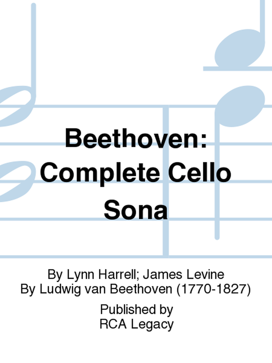 Beethoven: Complete Cello Sona