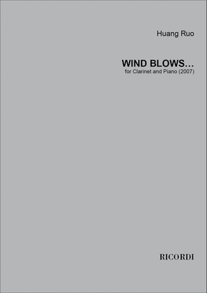Book cover for Wind Blows…