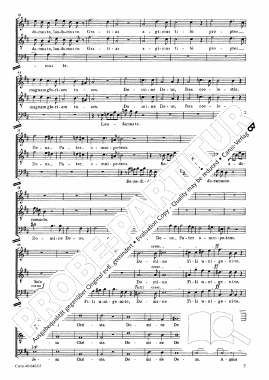 Mass in A major Mass in A major STB scores gallery preview page 6