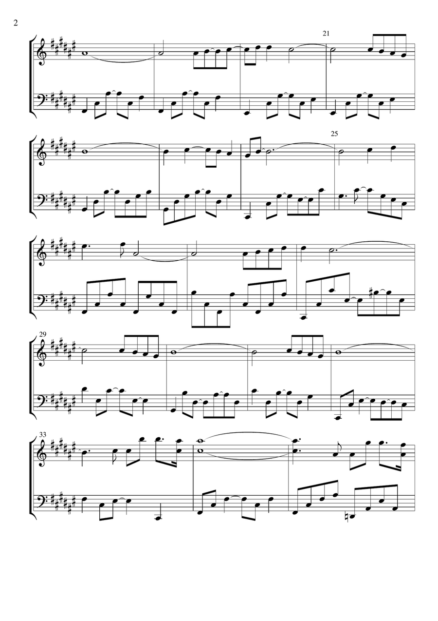 The Winner Takes It All The Winner Takes It All Piano Solo scores gallery preview page 2