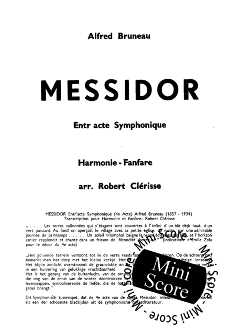 Messidor Concert Band scores gallery preview page 3
