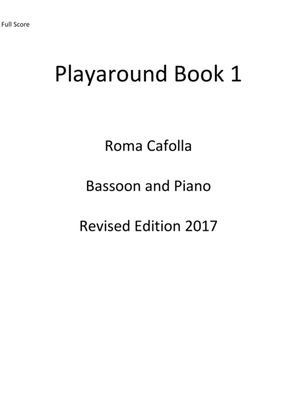 Book cover for Playaround Book 1 for Bassoon - Revised Edition 2017