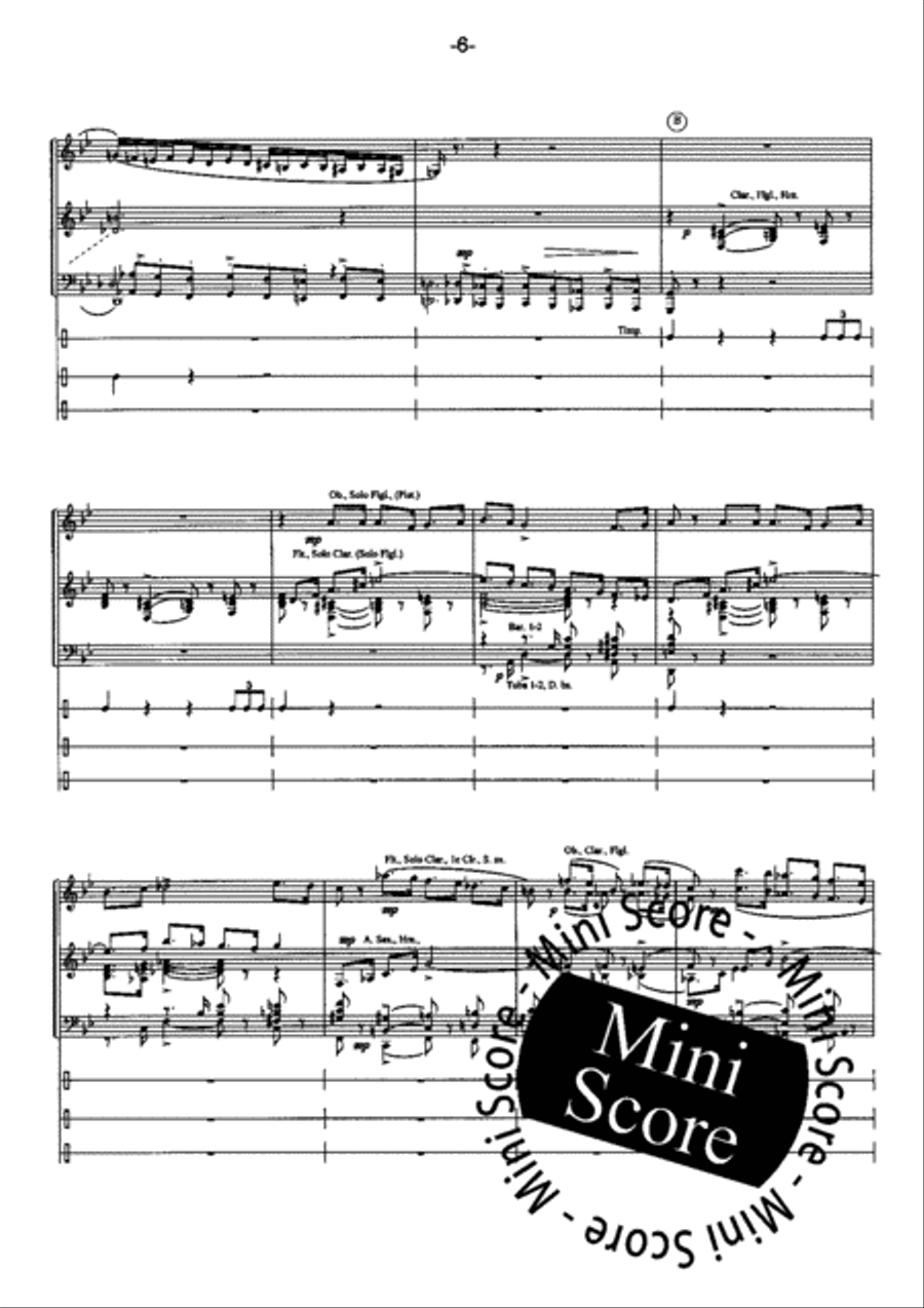 Partita Concert Band scores gallery preview page 9