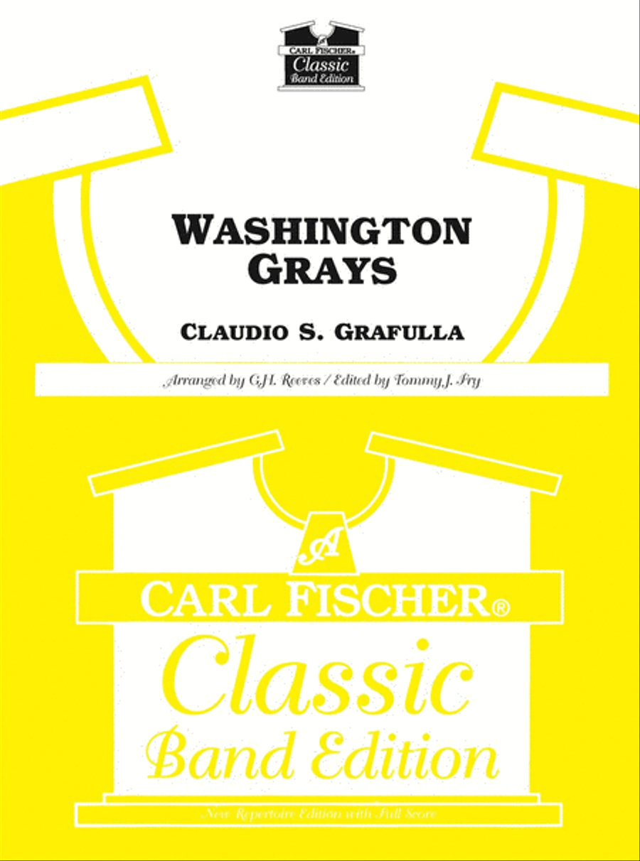 Washington Grays Concert Band scores gallery preview page 1