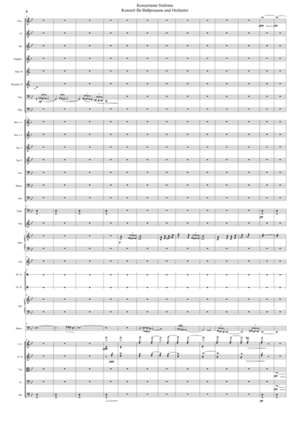 Konzertante Symphonie für Bassposaune und Orchester - Score Only image number null