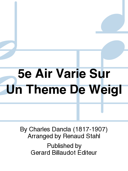 5e Air Varie Sur Un Theme De Weigl
