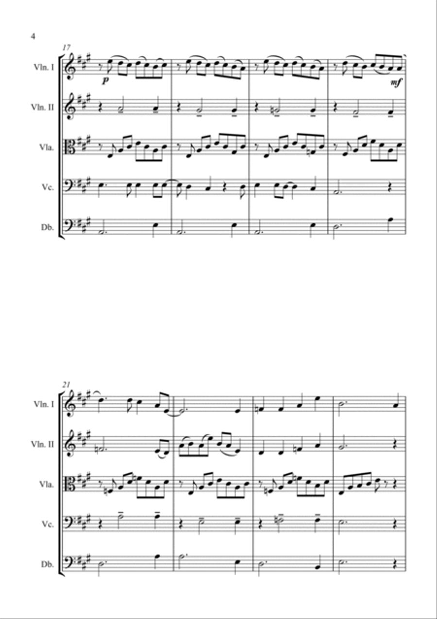 If String Orchestra scores gallery preview page 4