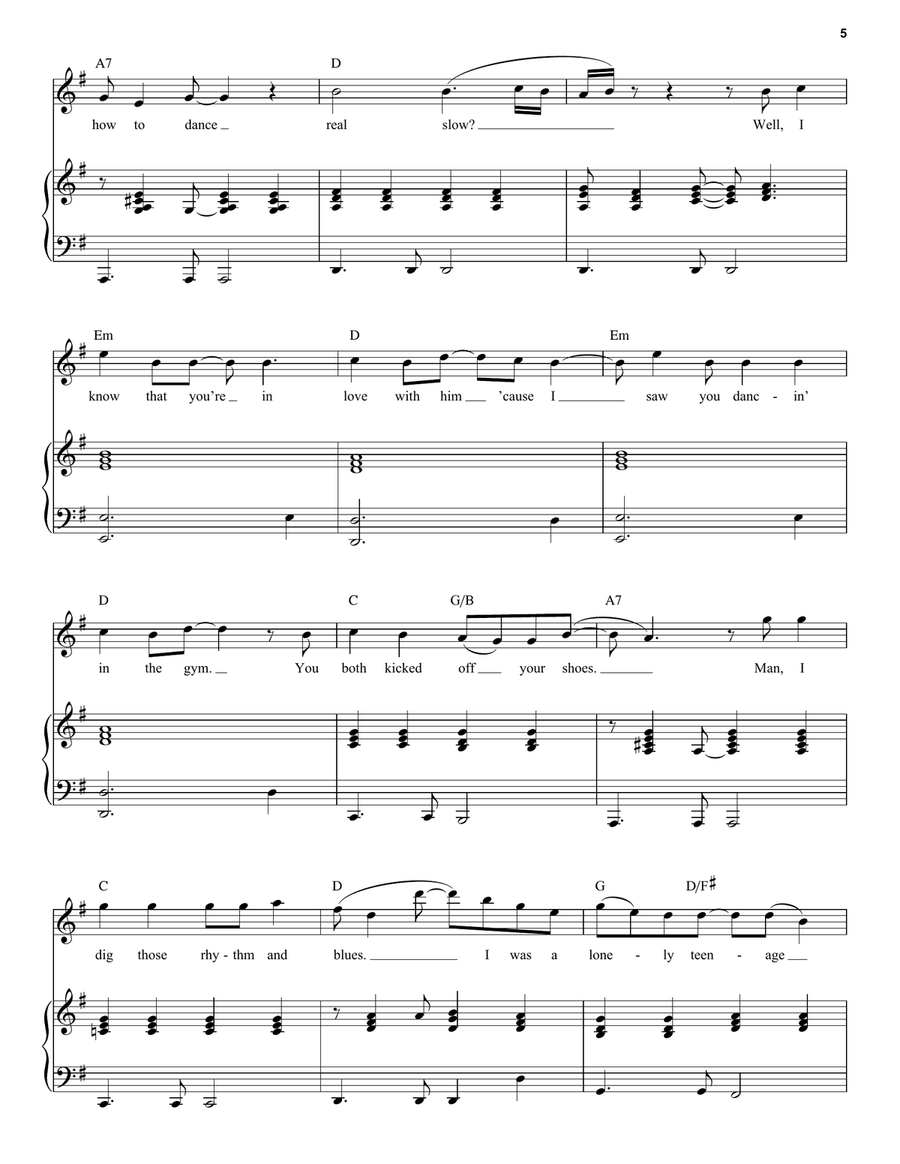 American Pie American Pie Voice scores gallery preview page 5