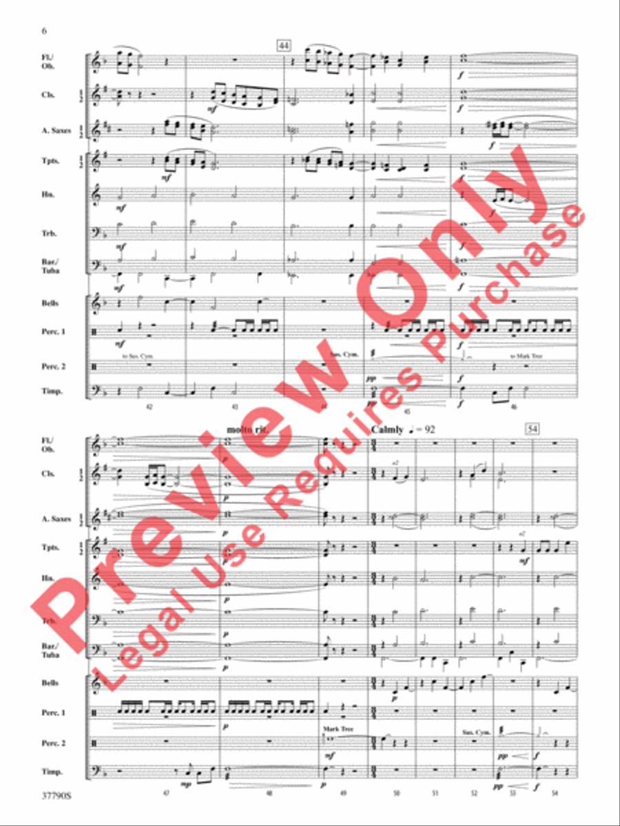 The Holly and the Ivy Concert Band scores gallery preview page 7