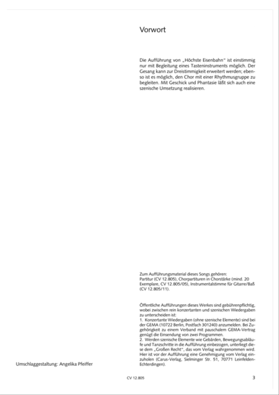 Hochste Eisenbahn 3-Part scores gallery preview page 3