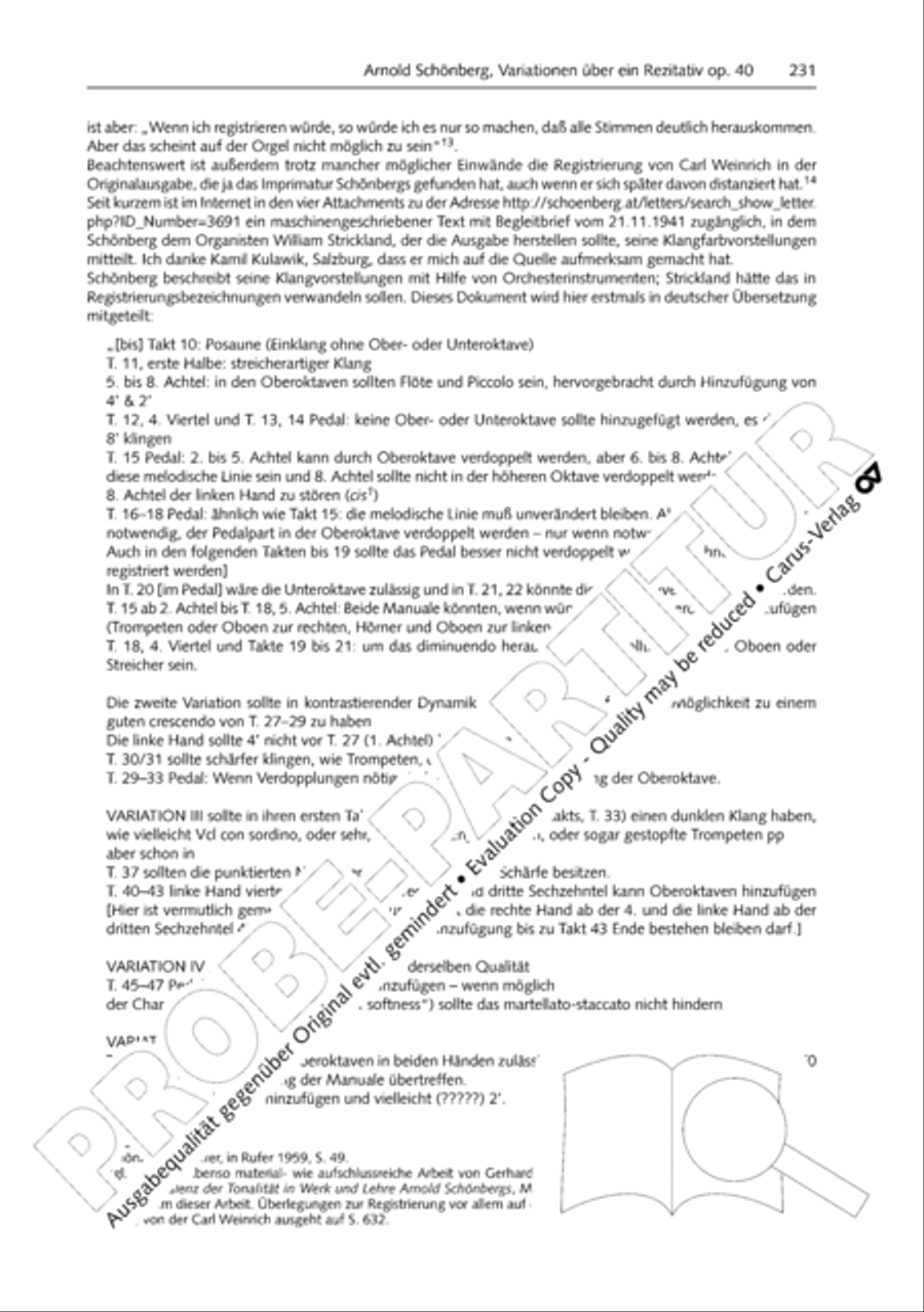 Orgelschule zur historischen Auffuhrungspraxis Organ Solo scores gallery preview page 232
