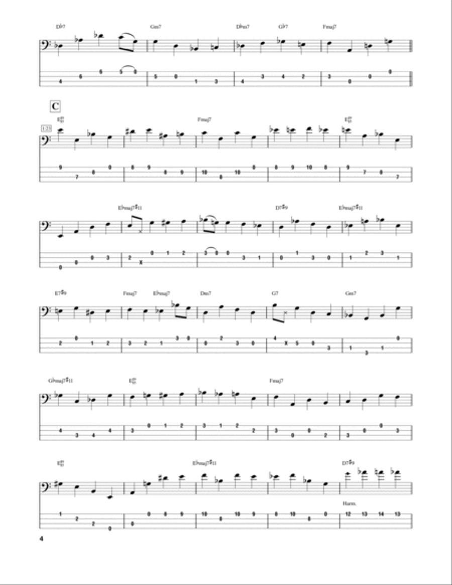 E.S.P. Guitar Tablature scores gallery preview page 4