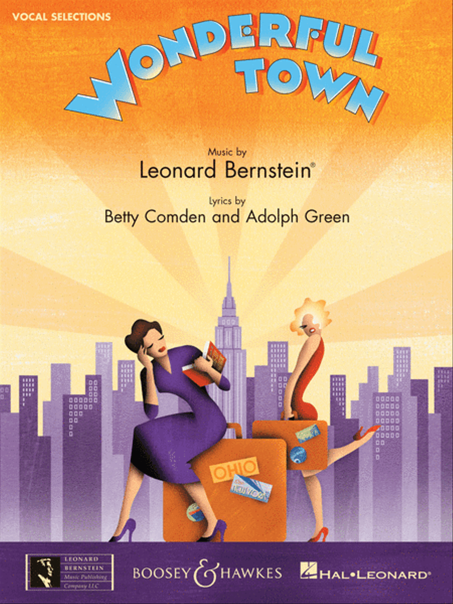 Wonderful Town Piano, Vocal scores gallery preview page 1