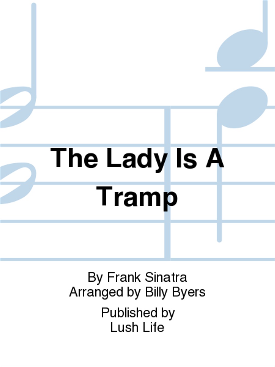 The Lady Is A Tramp The Lady Is A Tramp Big Band scores gallery preview page 1