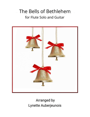 Book cover for The Bells of Bethlehem - Flute Solo with Guitar Chords