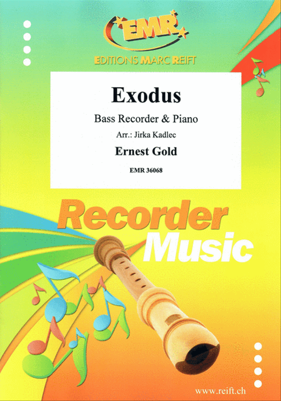 Exodus Exodus Bass Recorder scores gallery preview page 1