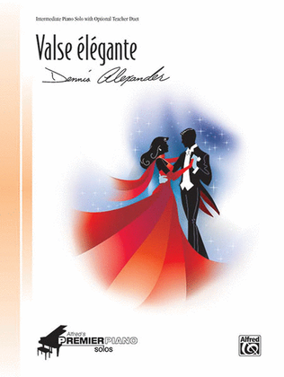 Book cover for Valse élégante