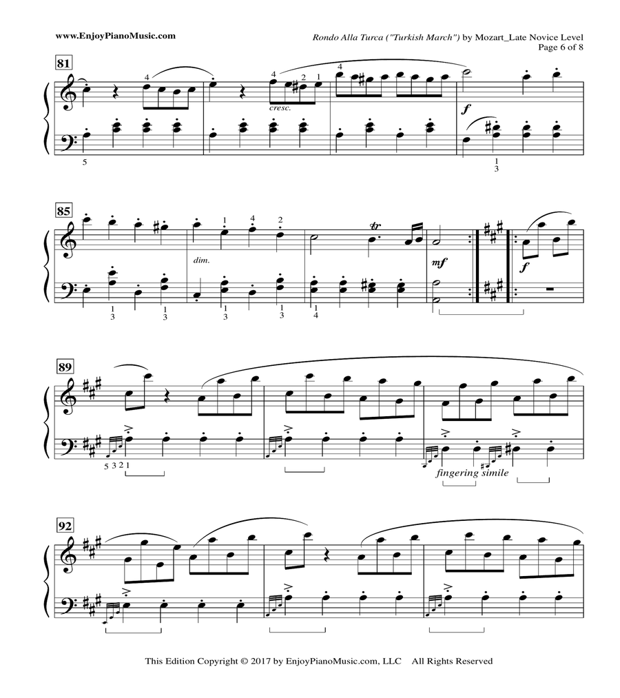 Rondo Alla Turca (