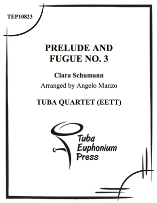 Prelude and Fugue No 3