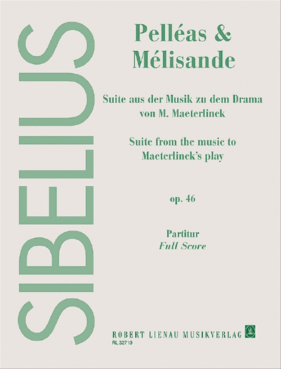 Pelléas et Mélisande Chamber Orchestra scores gallery preview page 1