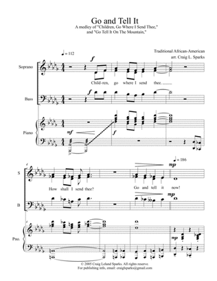 Go and Tell It (SATB)