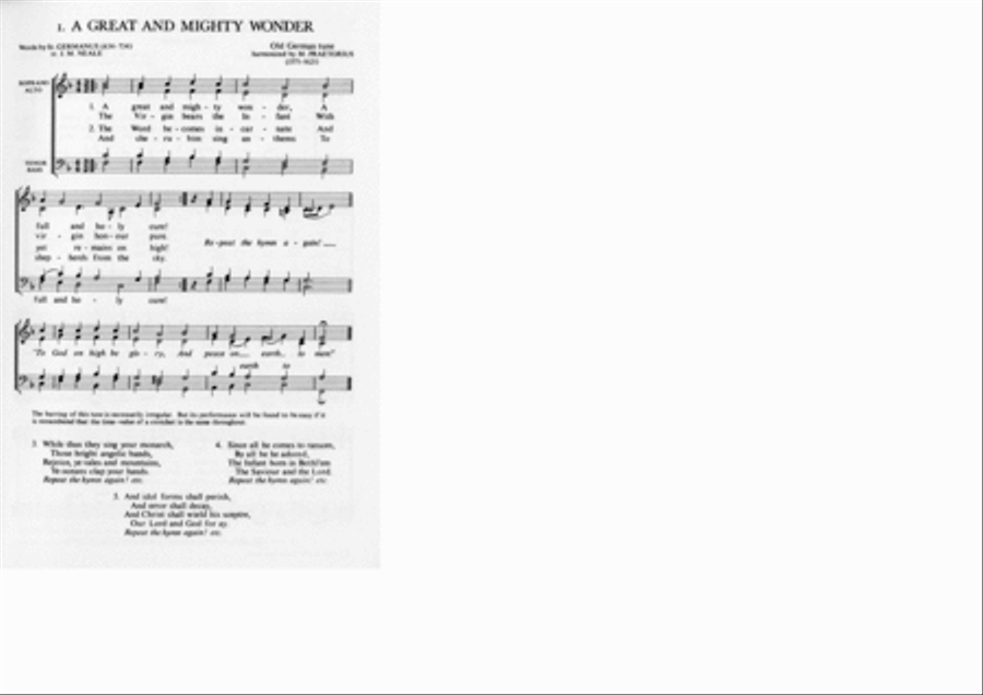 Carols for Choirs 1 4-Part scores gallery preview page 2