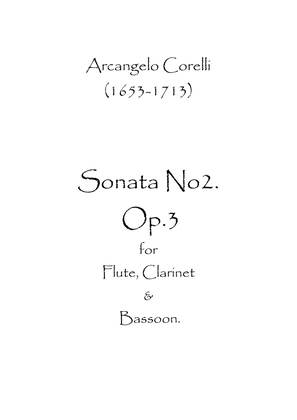 Book cover for Sonata No.2 Op.3
