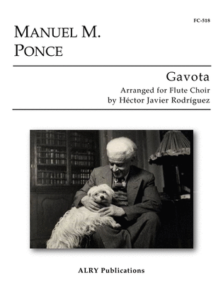 Book cover for Gavota for Flute Choir