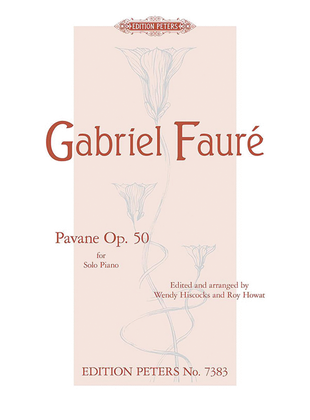 Book cover for Pavane - Op. 50