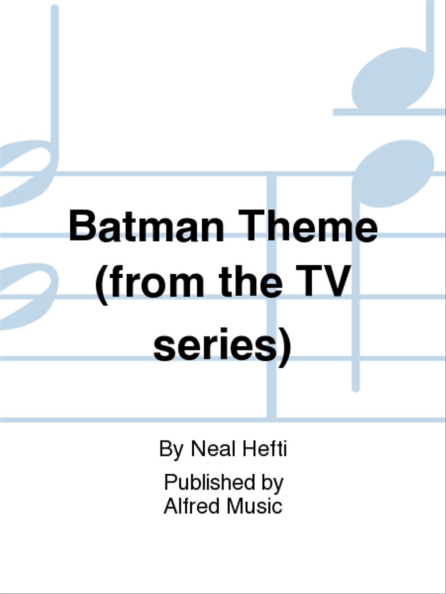 Batman Theme (from the TV series) Small Ensemble scores gallery preview page 1