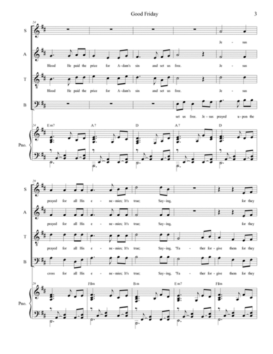 Good Friday (SATB) image number null
