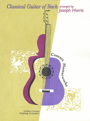 Book cover for Classical Guitar of Bach