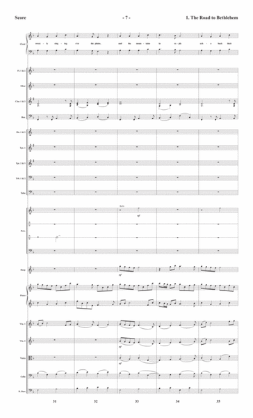 The Road to Bethlehem - Score and Parts Plus CD with Printable Parts