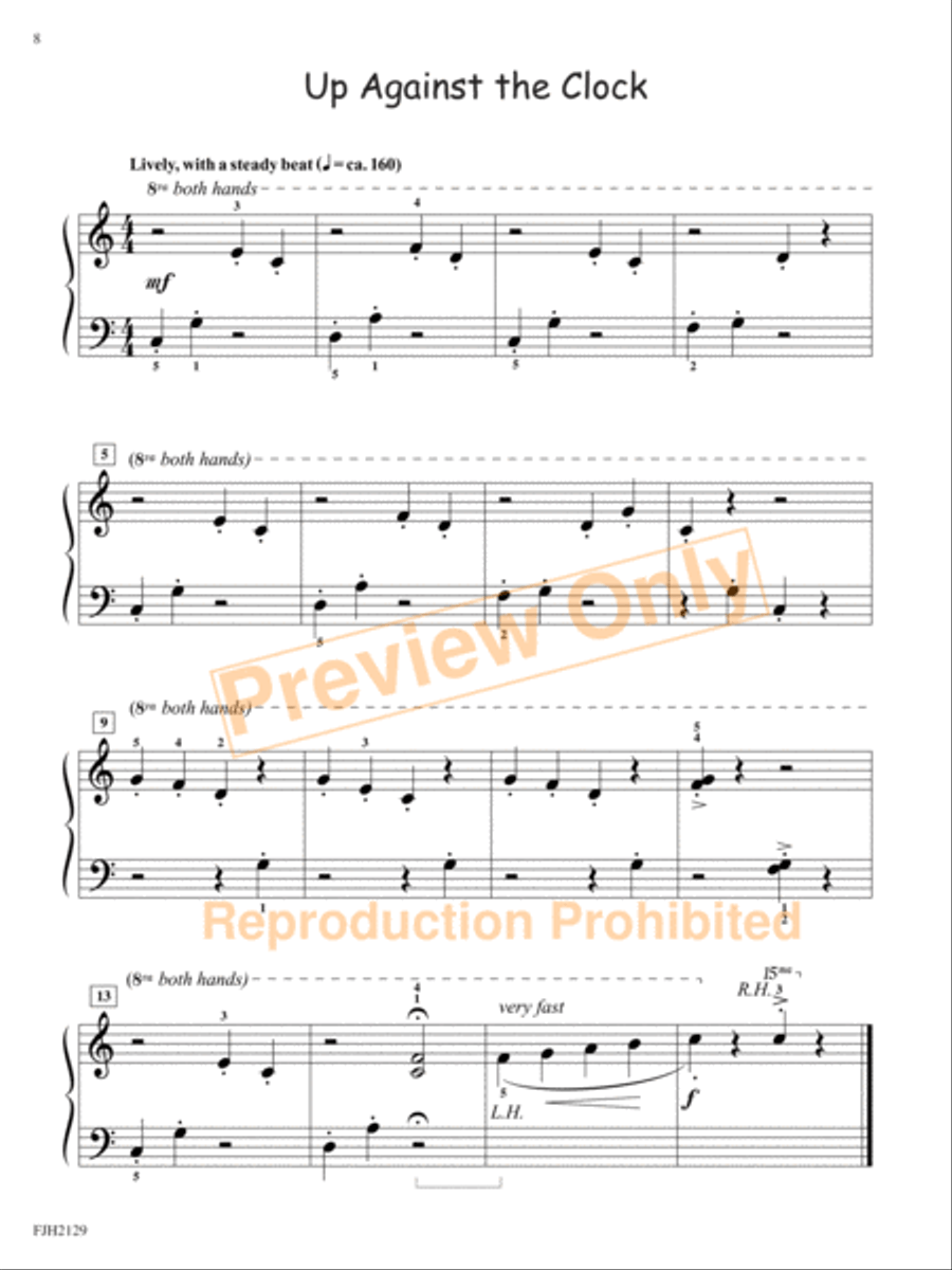 Year 'Round Fun, Book 1 (NFMC) Easy Piano scores gallery preview page 3