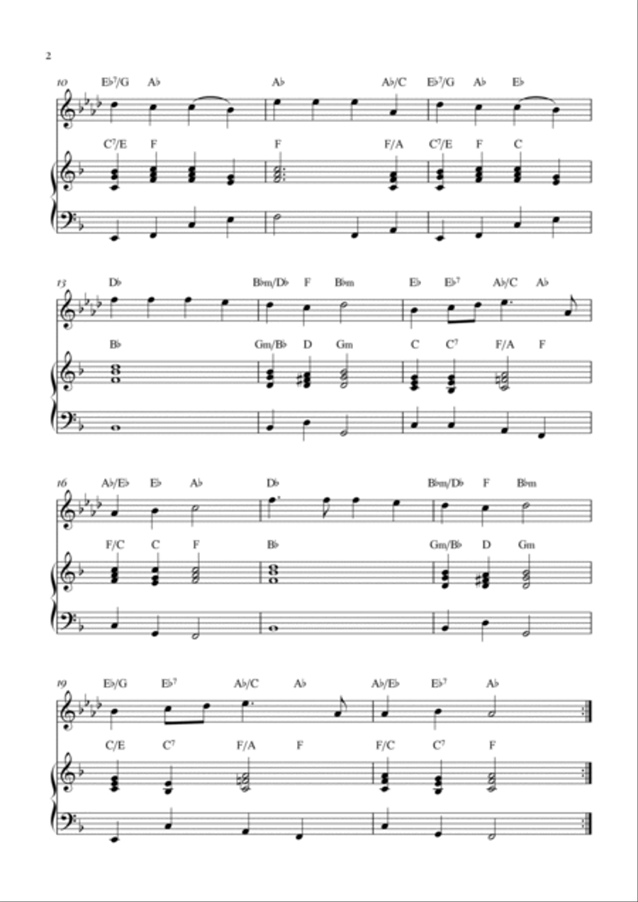 Hark! The Herald Angel Sings A Clarinet scores gallery preview page 2
